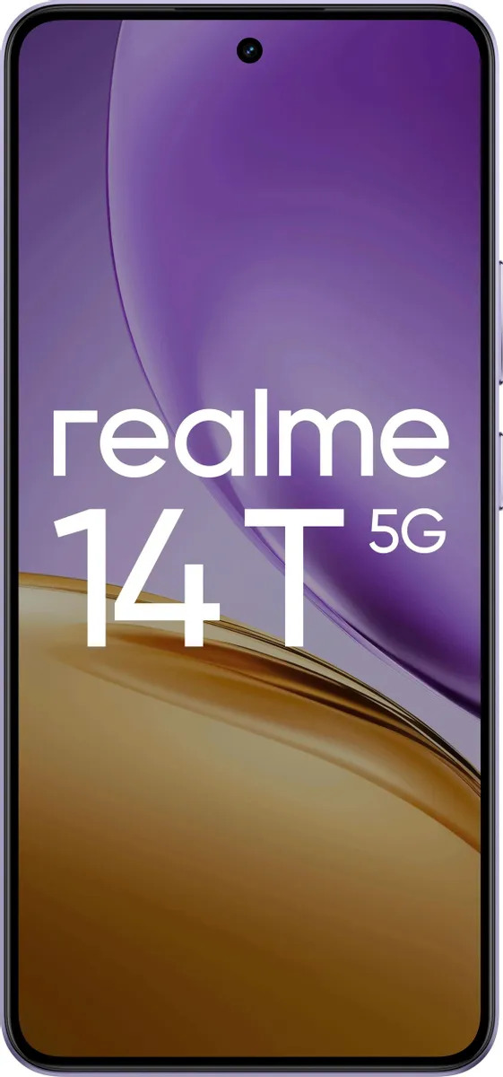 Смартфон Realme 14T 5G 8/256Гб, фиолетовый Фото 2