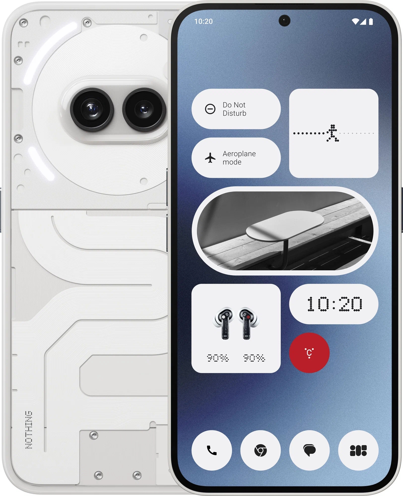 Смартфон Nothing Phone (2a) 12/256Гб, белый Фото 0