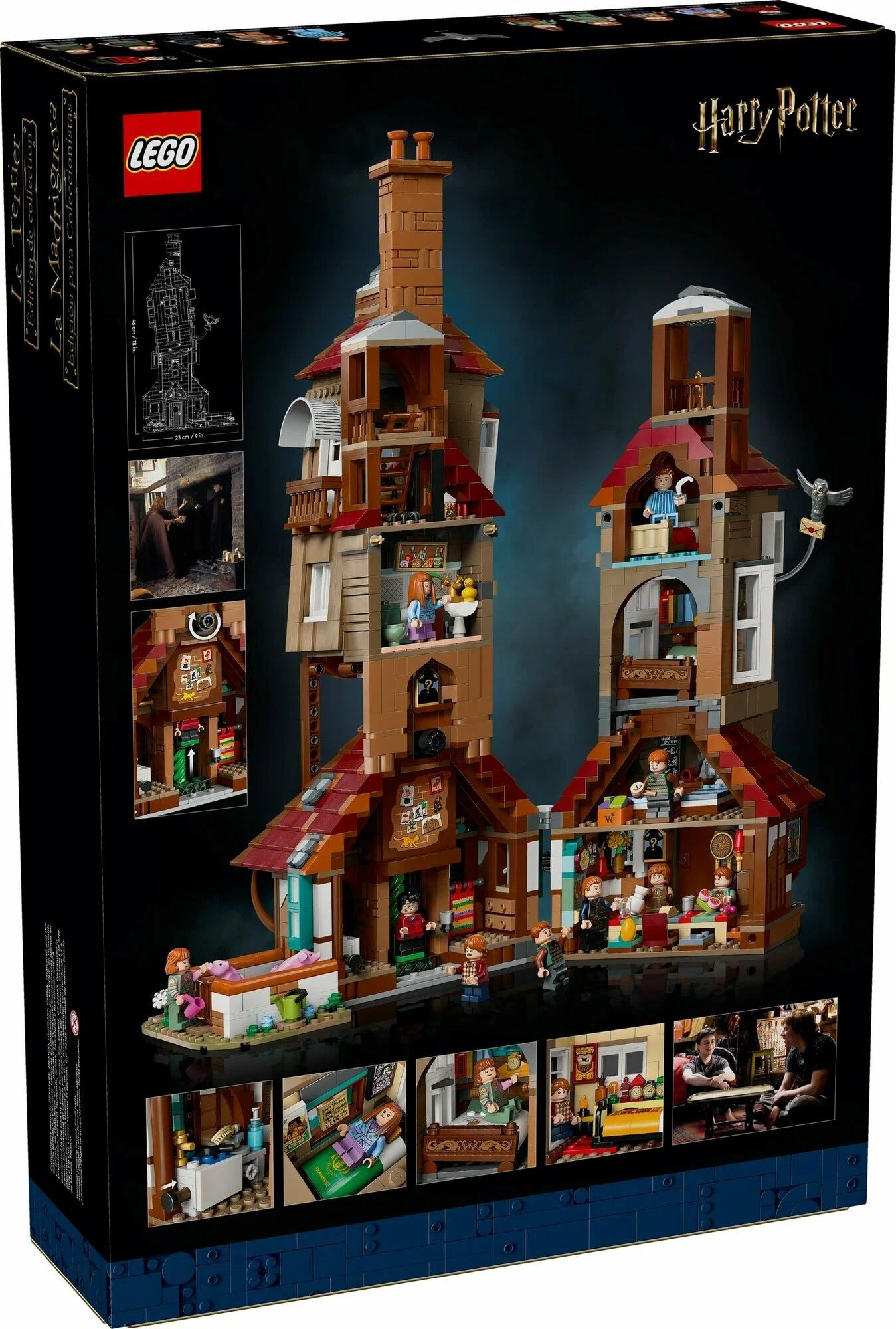 Конструктор Lego 76437 Harry Potter Нора - Коллекционное издание Фото 1