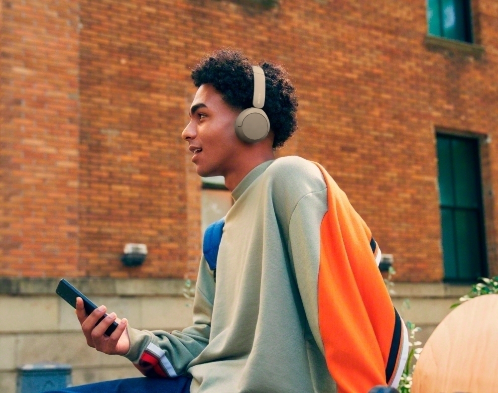 Беспроводные наушники Sony WH-CH520, Cream Фото 7