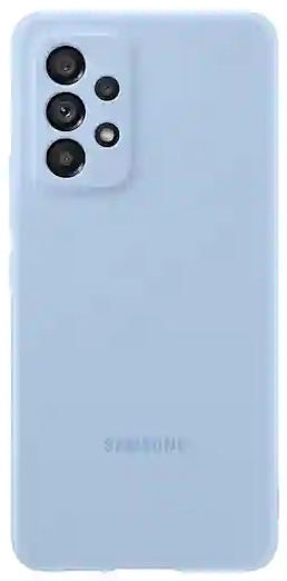 Чехол Samsung для Galaxy A53 Silicone Cover EF-PA536TLEGRU, голубой Фото 0