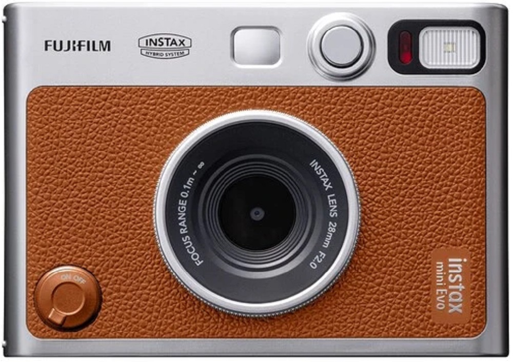 Фотоаппарат моментальной печати Fujifilm Instax Mini Evo, коричневый Фото 0
