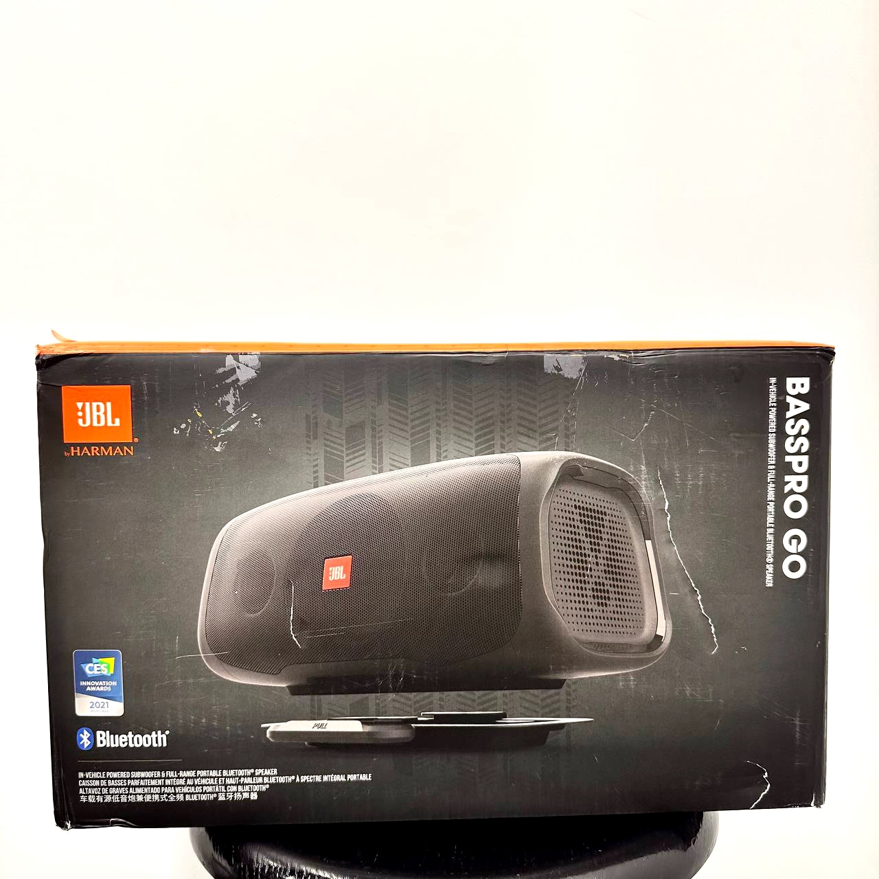 Портативная акустика JBL BassPro Go, черный Фото 1