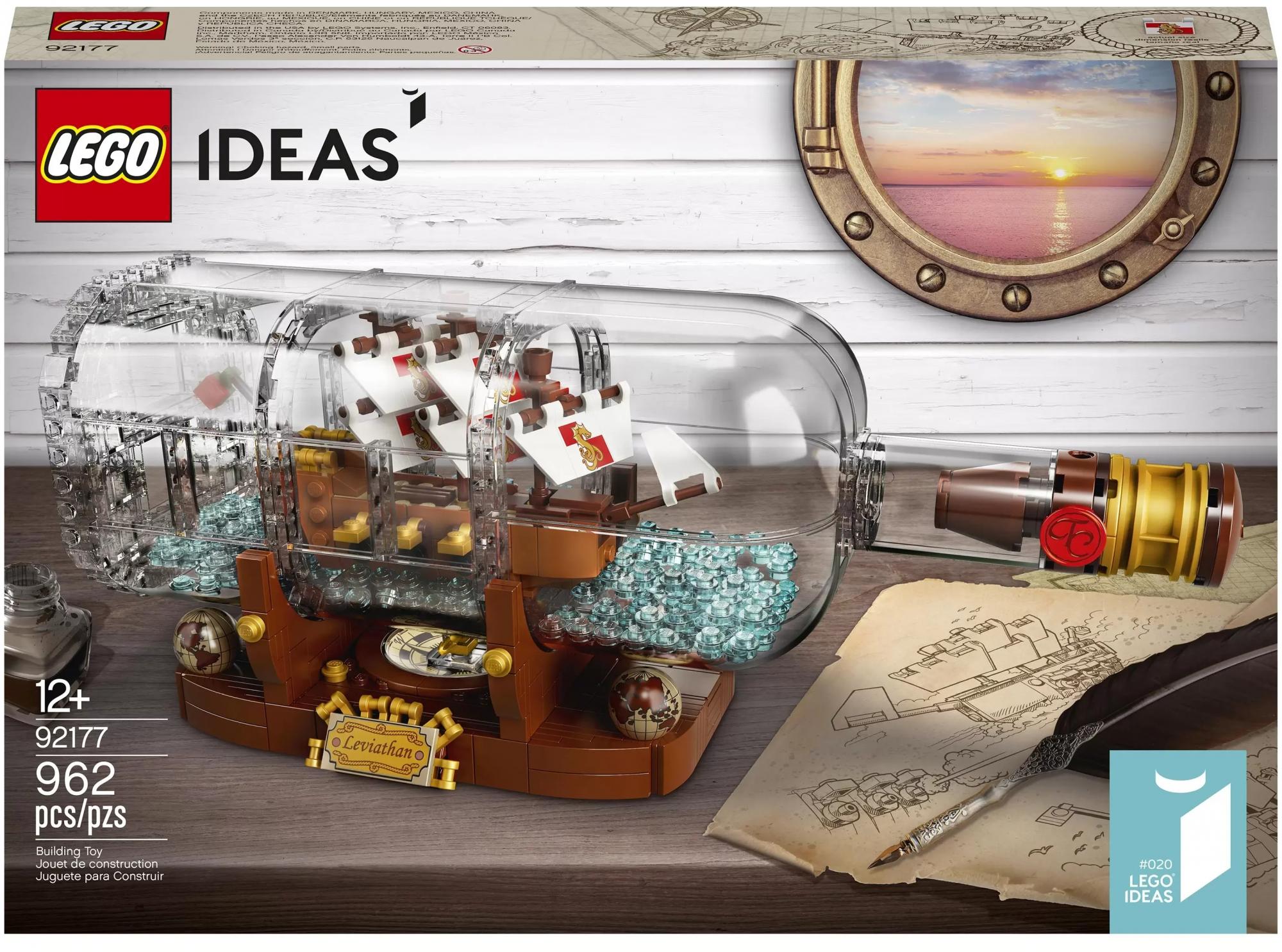Конструктор Lego 92177 (21313) Ideas Корабль в бутылке Фото 0