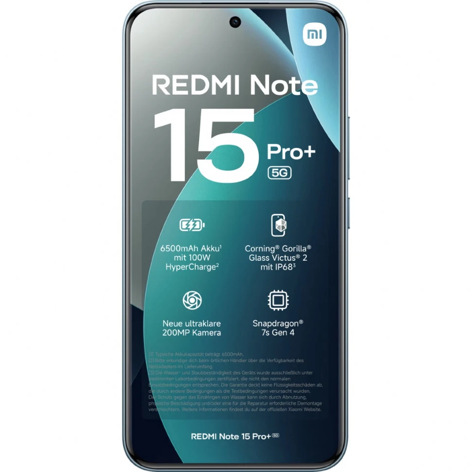 Смартфон Redmi Note 15 Pro+ 5G 12/512ГБ, голубой Фото 1