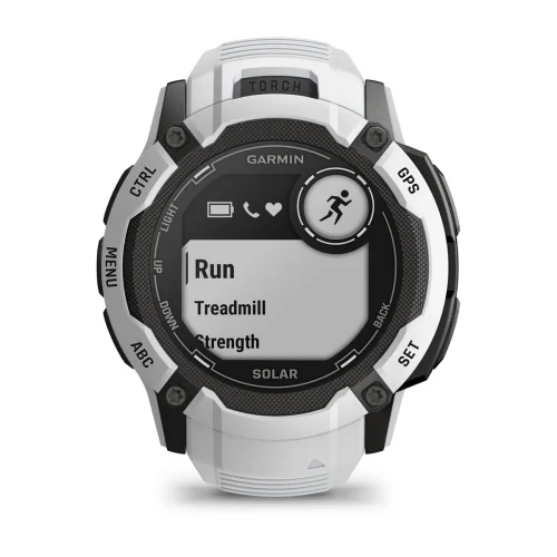 Смарт-часы Garmin Instinct 2X Solar Whitestone, белый (010-02805-04) Фото 2
