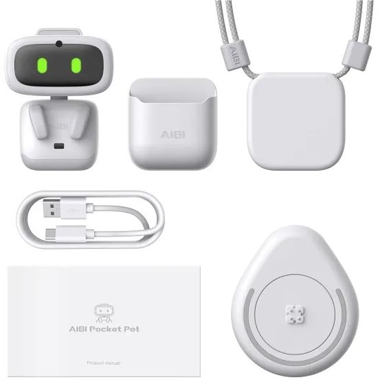 Умный карманный робот Aibi Pocket Pet, белый Фото 2
