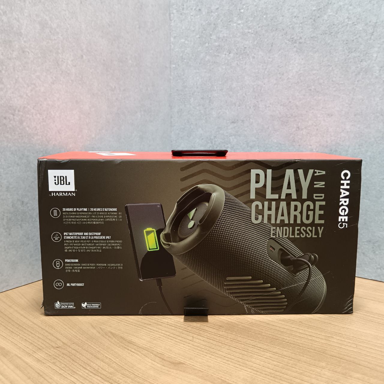 JBL Charge 5, зеленый Фото 5