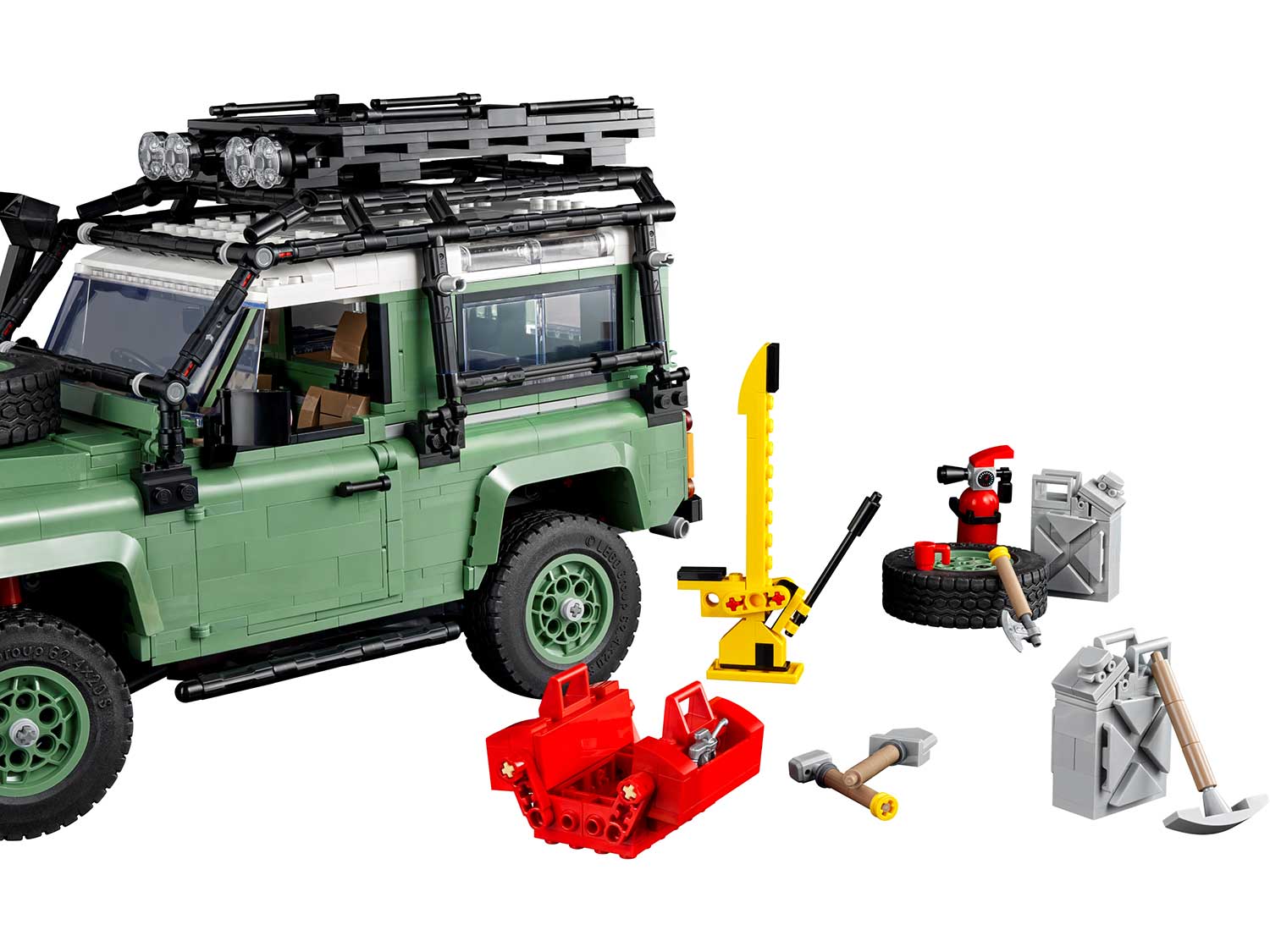 Конструктор LEGO 10317 Land Rover Classic Defender 90 Фото 5