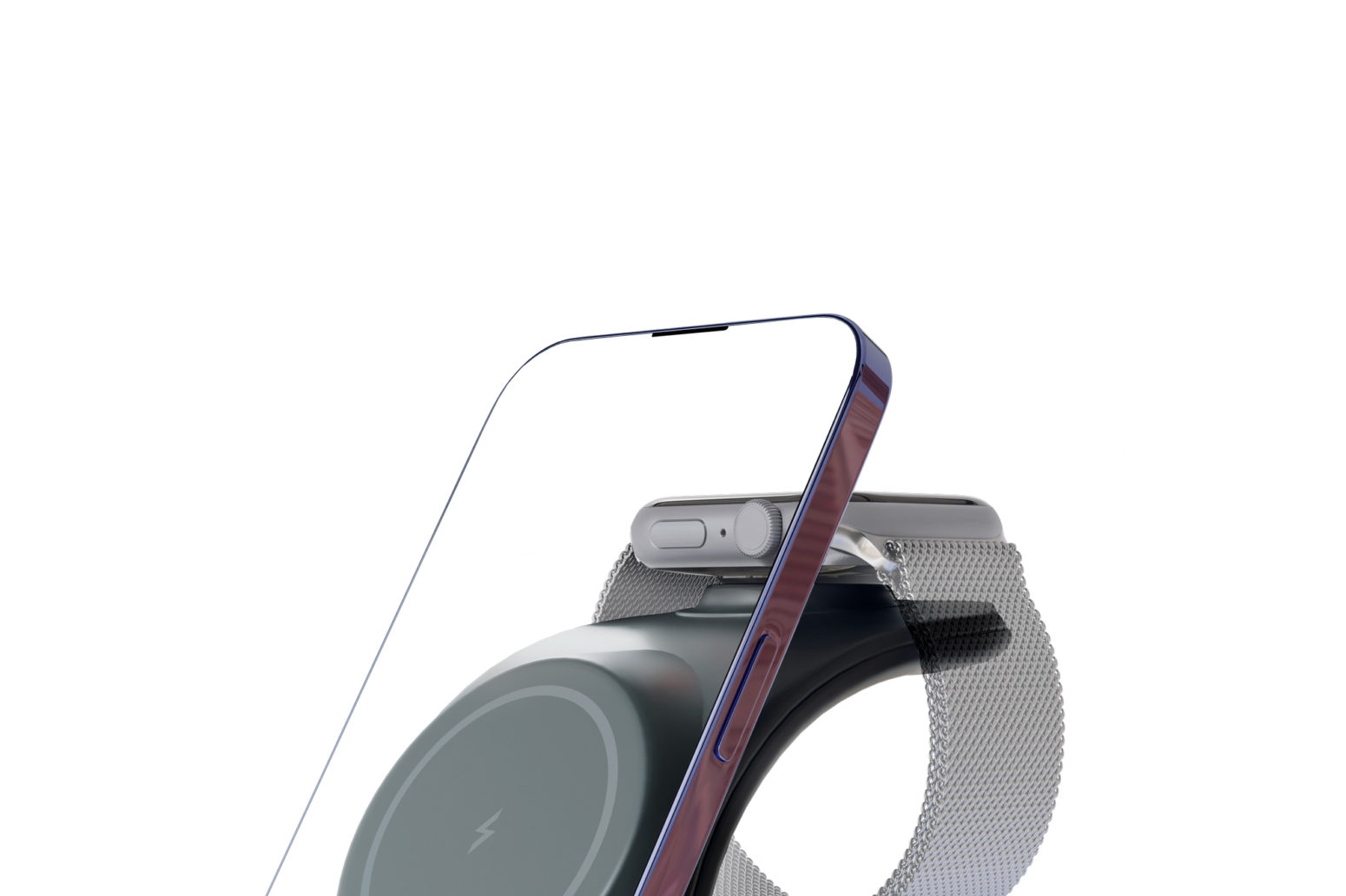 Беспроводное зарядное устройство vlp Powerstand 3in1, черный Фото 1