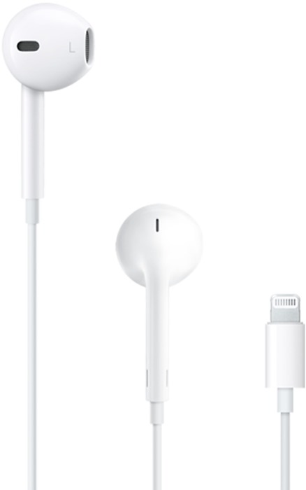 Наушники Apple EarPods с разъёмом Lightning (MMTN2ZM/MWTY3) Фото 0
