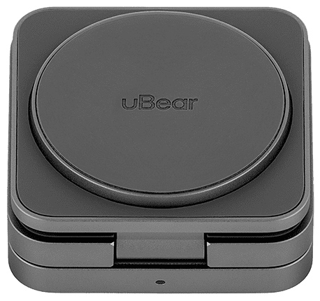 Беспроводное зарядное устройство uBear Balance, серый WL09SG31-ADM Фото 2