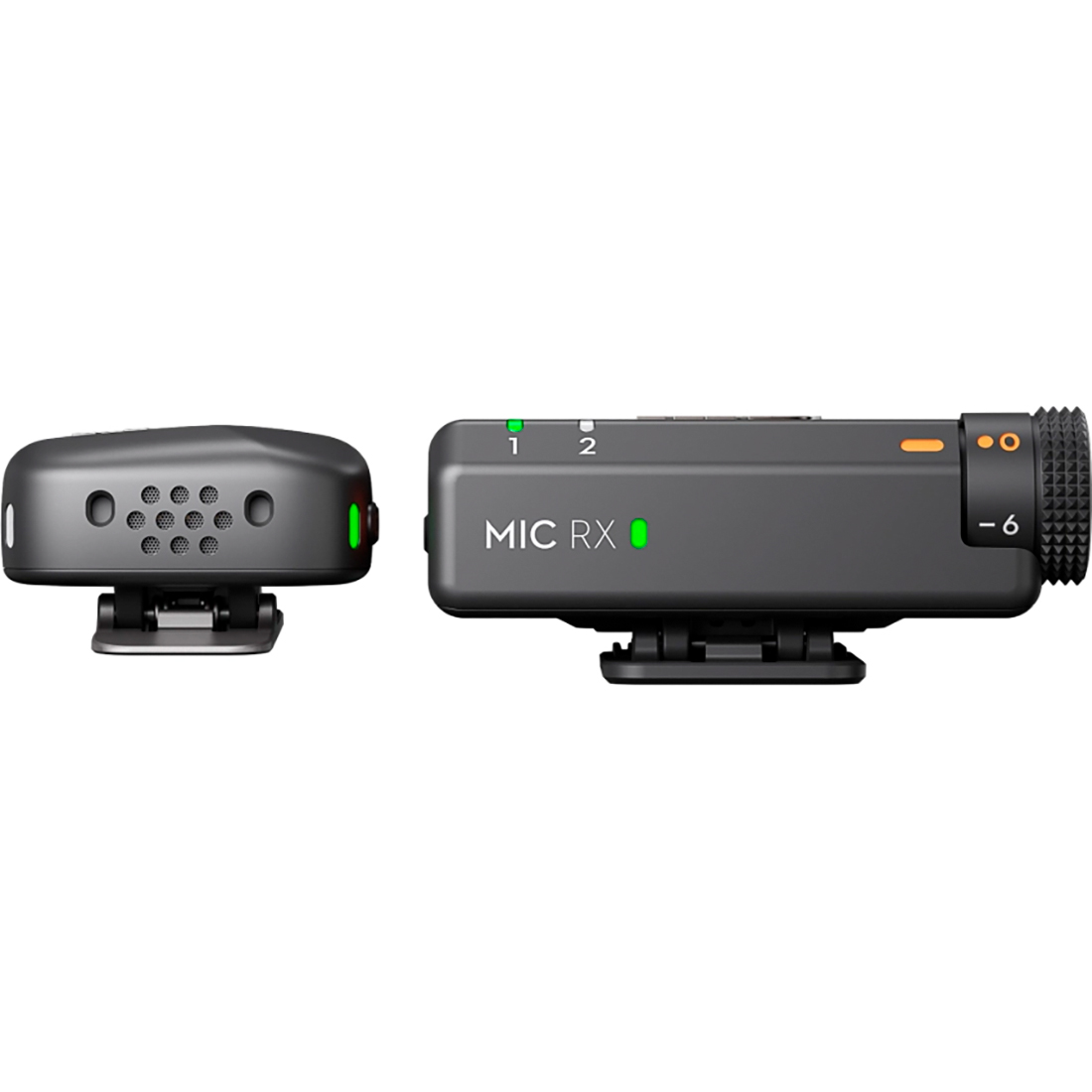 Комплект микрофонов DJI Mic mini (2 TX + 1 RX + зарядный кейс), черный
