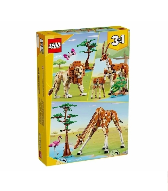 Конструктор LEGO Wild Safari Animals 3 в 1 (31150) Фото 1