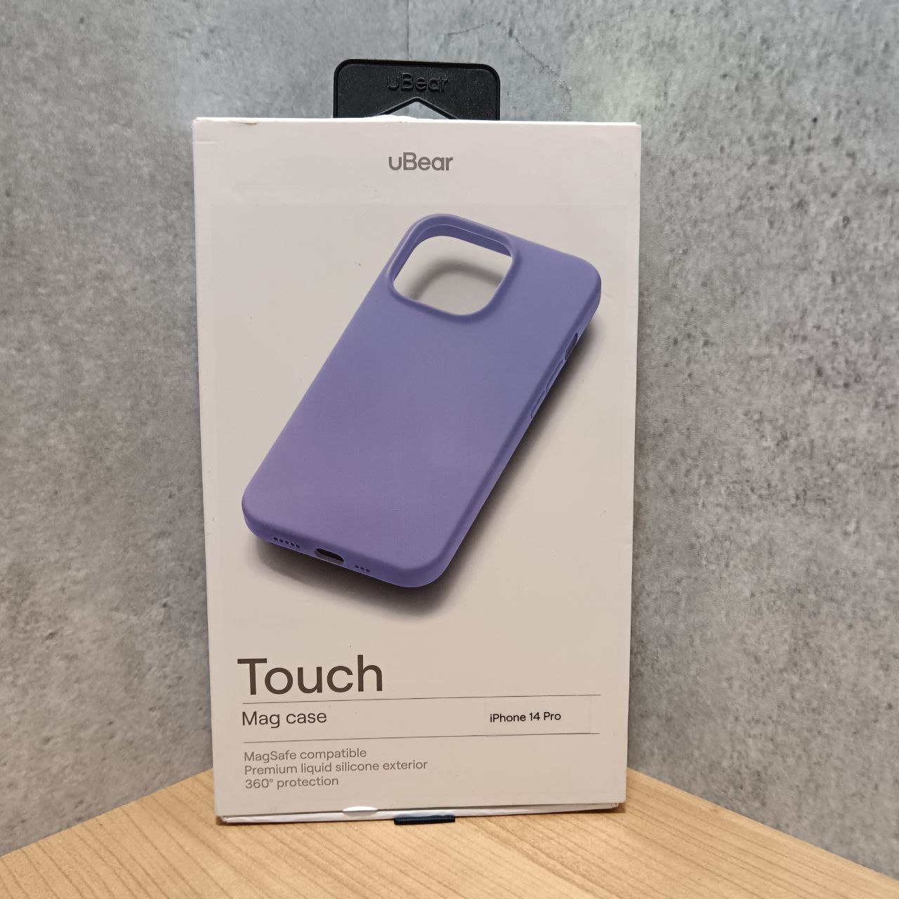 Чехол для смартфона Touch Mag Case, iPhone 14 Pro, силикон , софт-тач, фиолет. Фото 1
