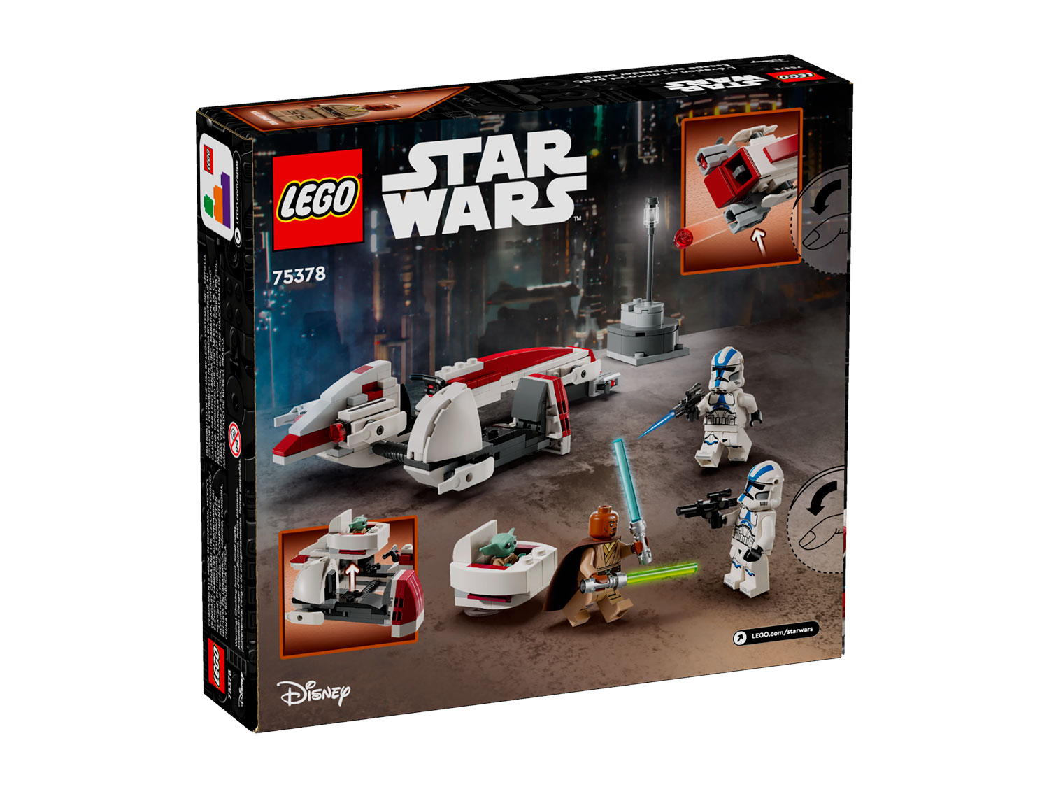 Конструктор LEGO Star Wars 75378 Побег на спидере Фото 5