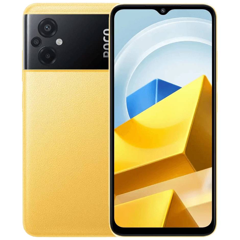 Смартфон Xiaomi POCO M5 4/64 ГБ, желтый_element_detail_photo