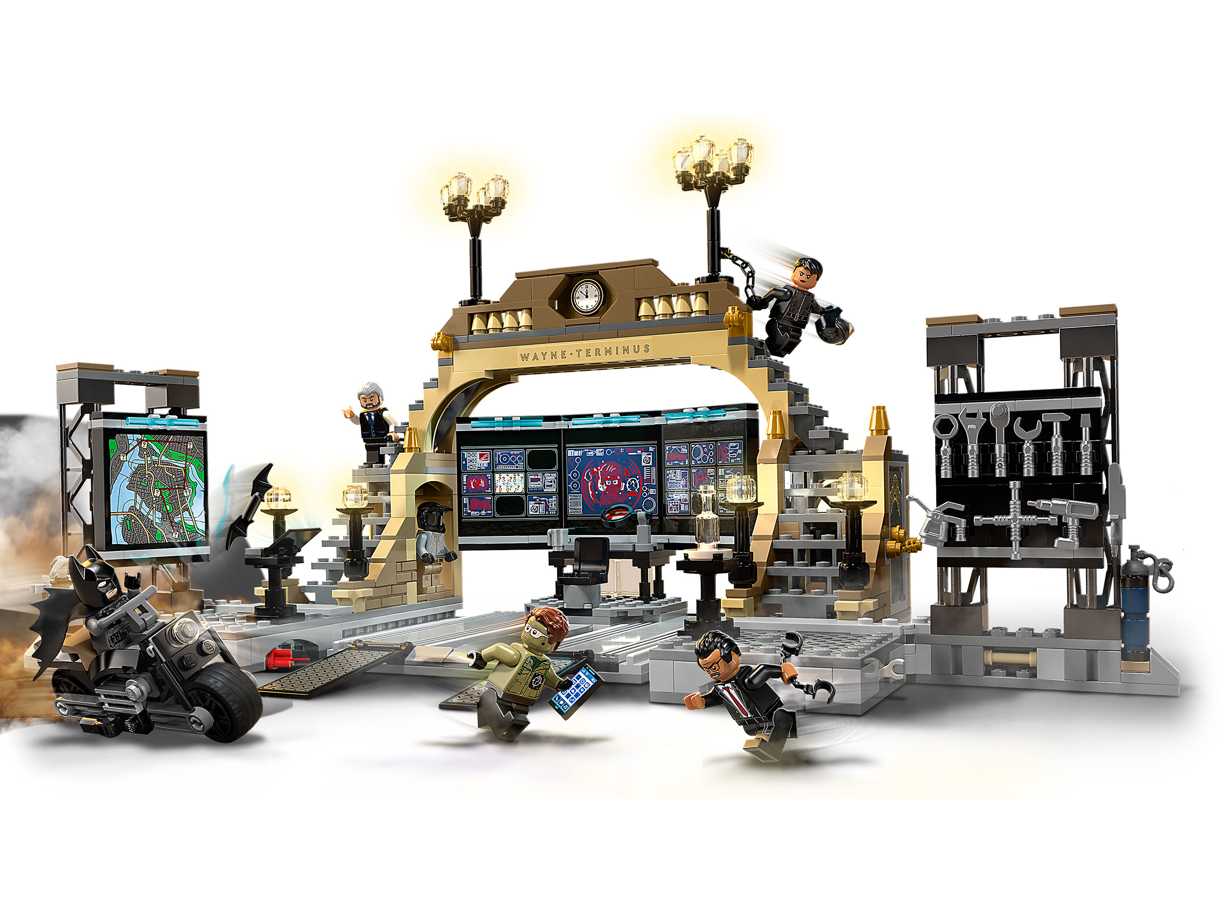 Конструктор LEGO Super Heroes 76183 Бэтпещера: схватка с Загадочником Фото 7