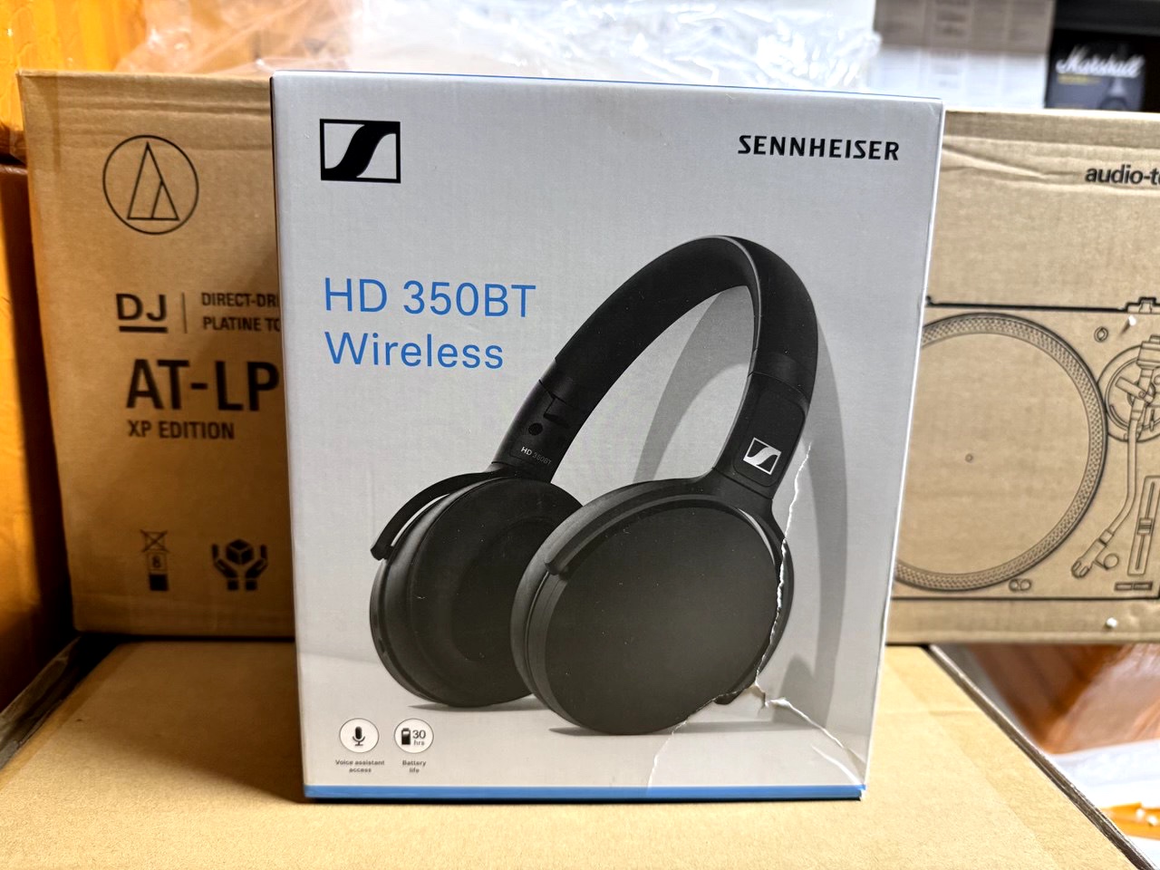 Беспроводные наушники Sennheiser HD 350BT, черный Фото 1