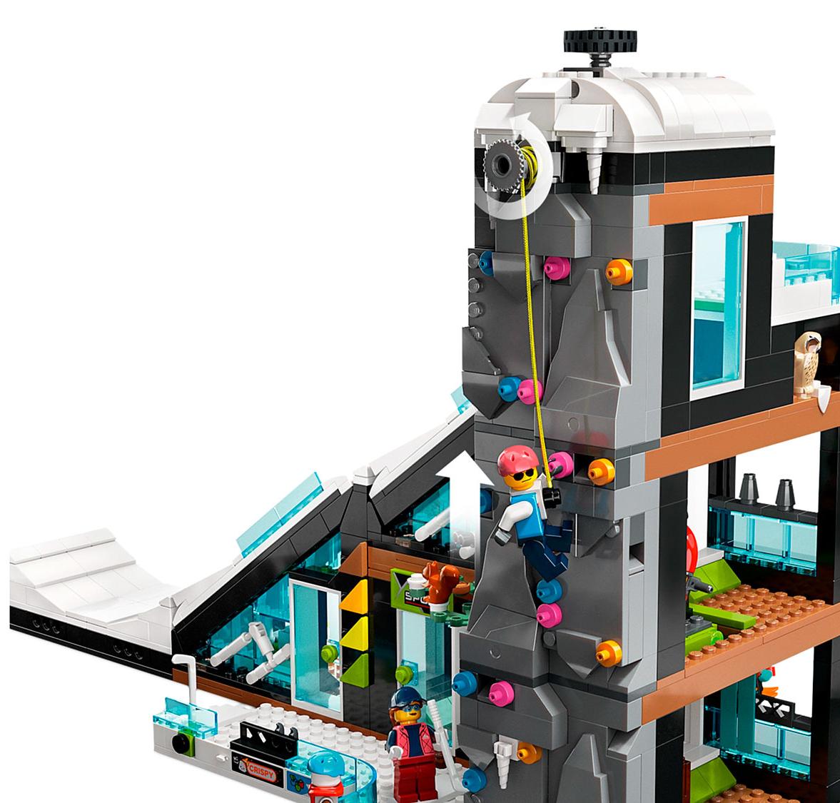 Конструктор LEGO City 60366 Горнолыжный и альпинистский центр Фото 1