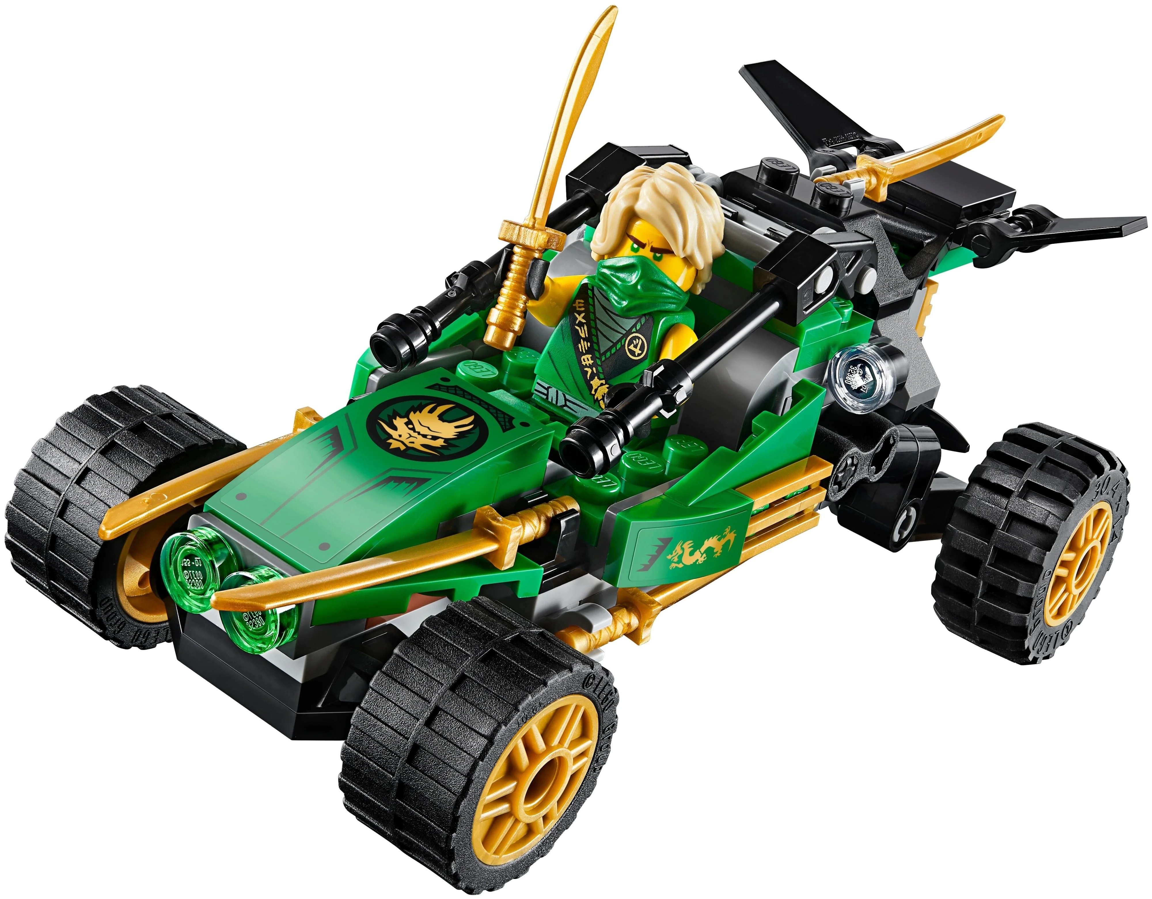 Конструктор LEGO Ninjago 71700 Тропический внедорожник, 127 дет. Фото 1