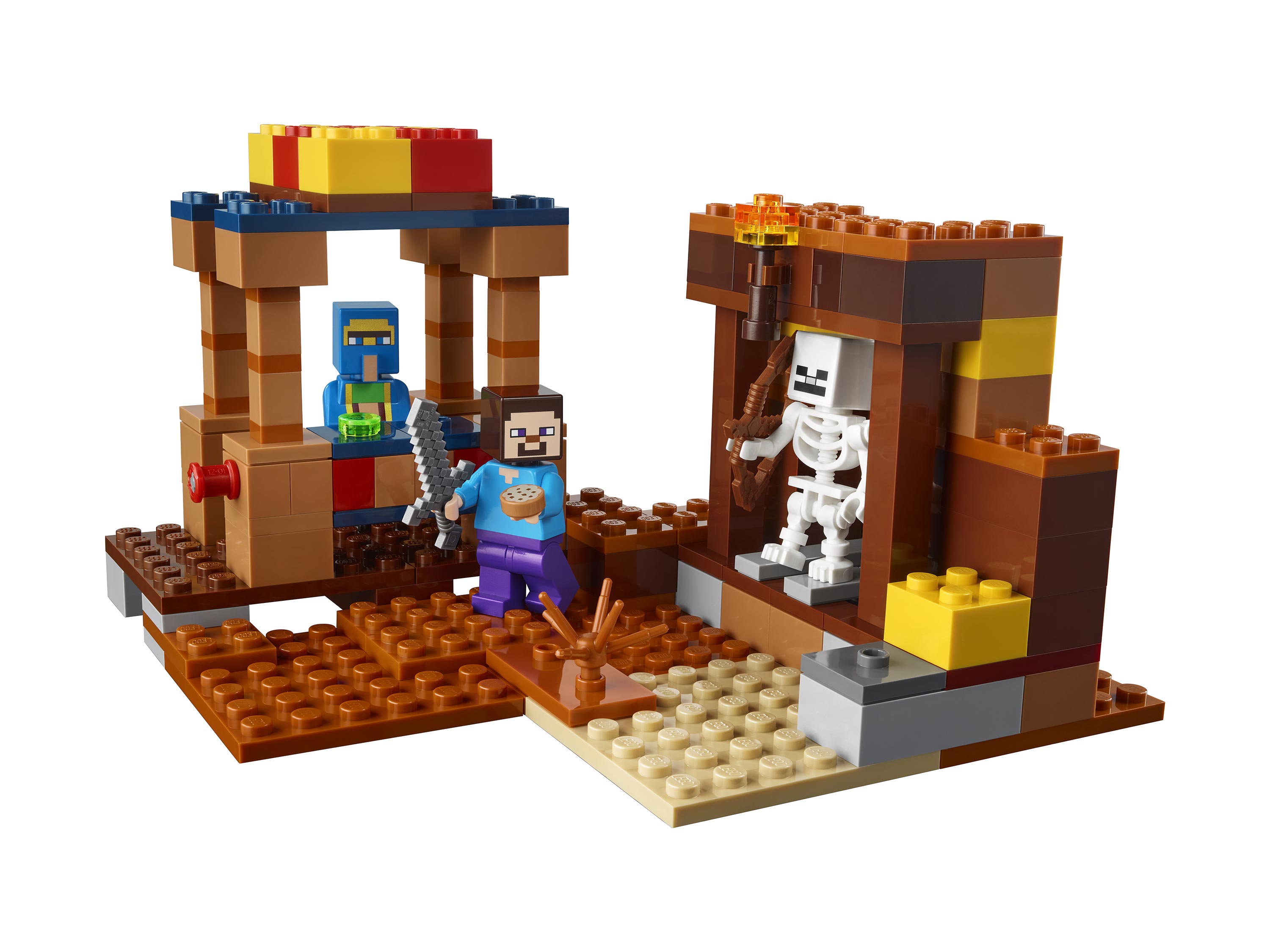 Конструктор LEGO Minecraft 21167 Торговый пост Фото 5