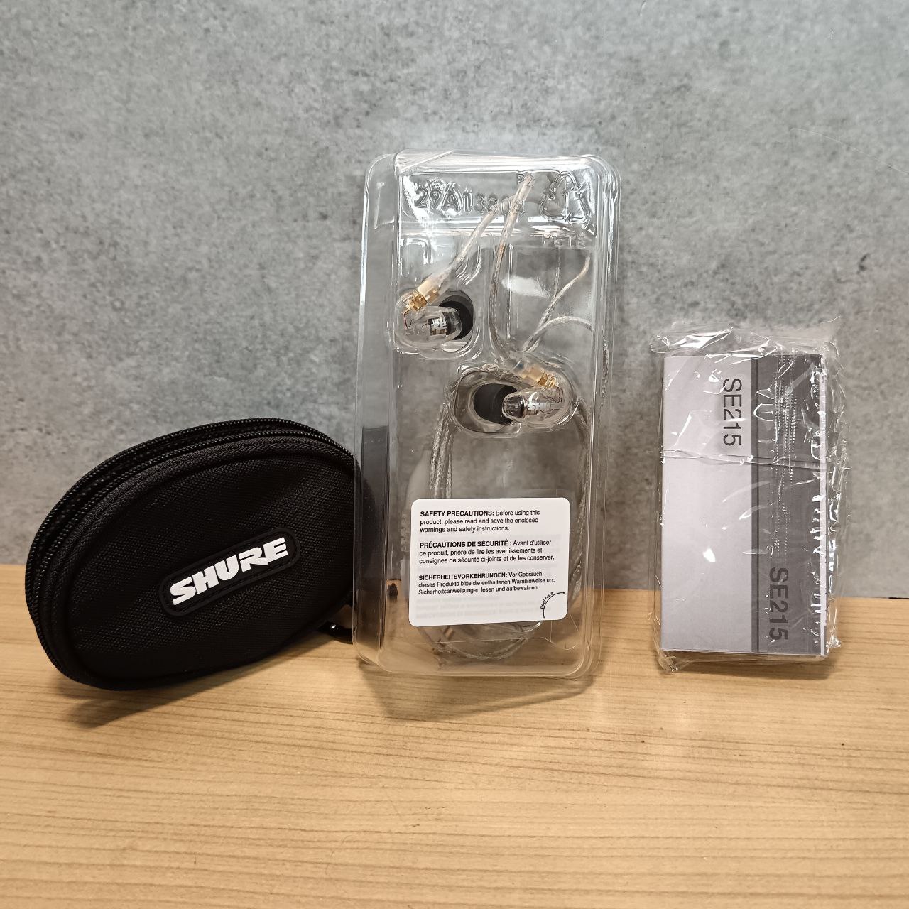 Наушники Shure SE215CL, прозрачный Фото 2