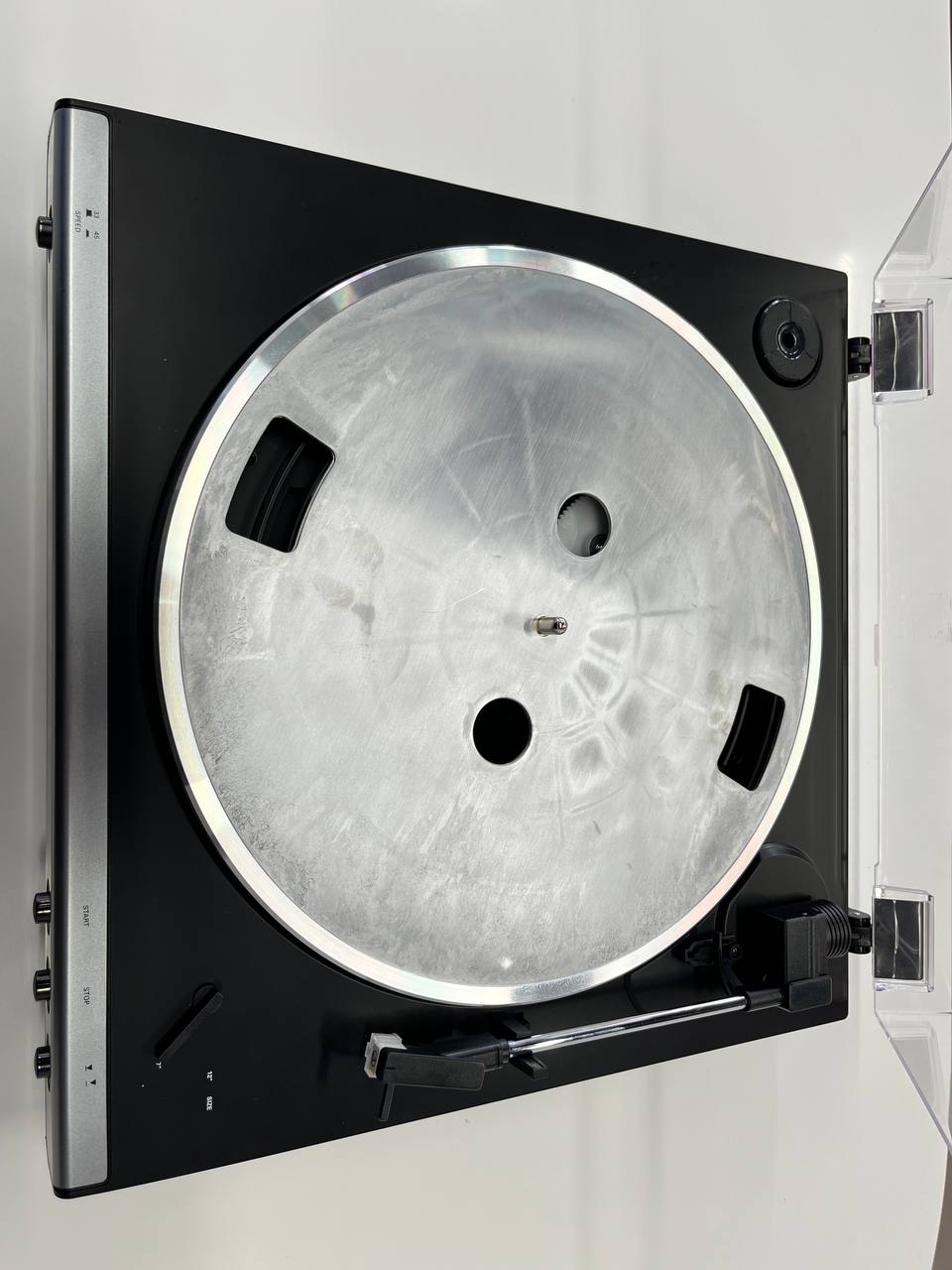 Виниловый проигрыватель Audio-Technica AT-LP60XUSB, серебристый Фото 4