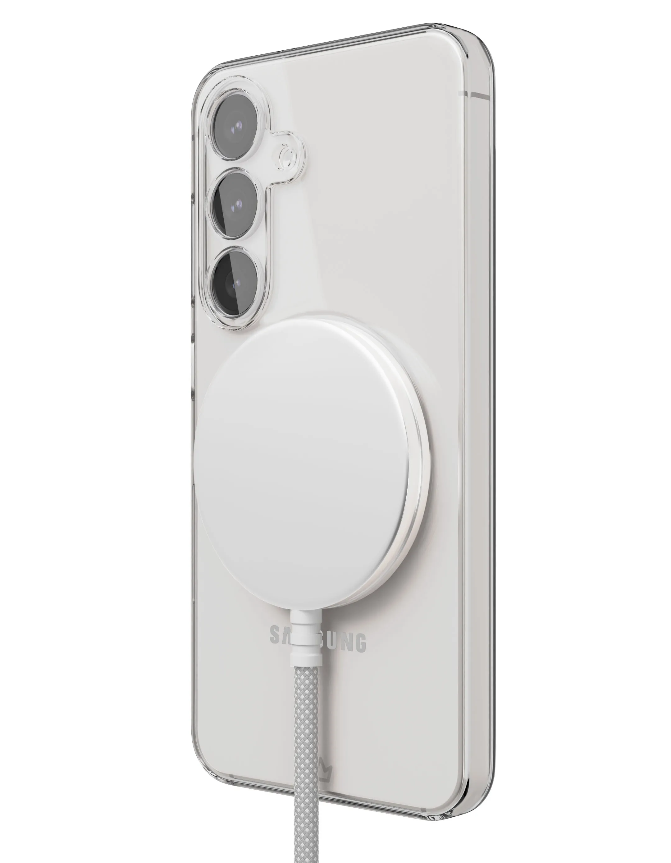 Чехол VLP Puro Case MagSafe для Samsung S25, прозрачный (10521005) Фото 3