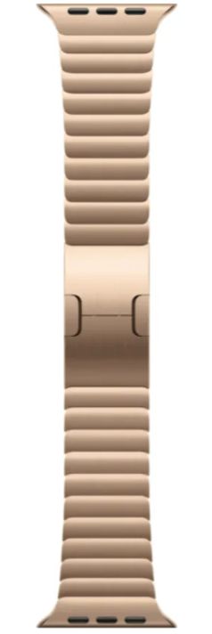 Ремешок Apple Watch 42mm Gold Link Bracelet, золотой титан (MXMC3) Фото 0