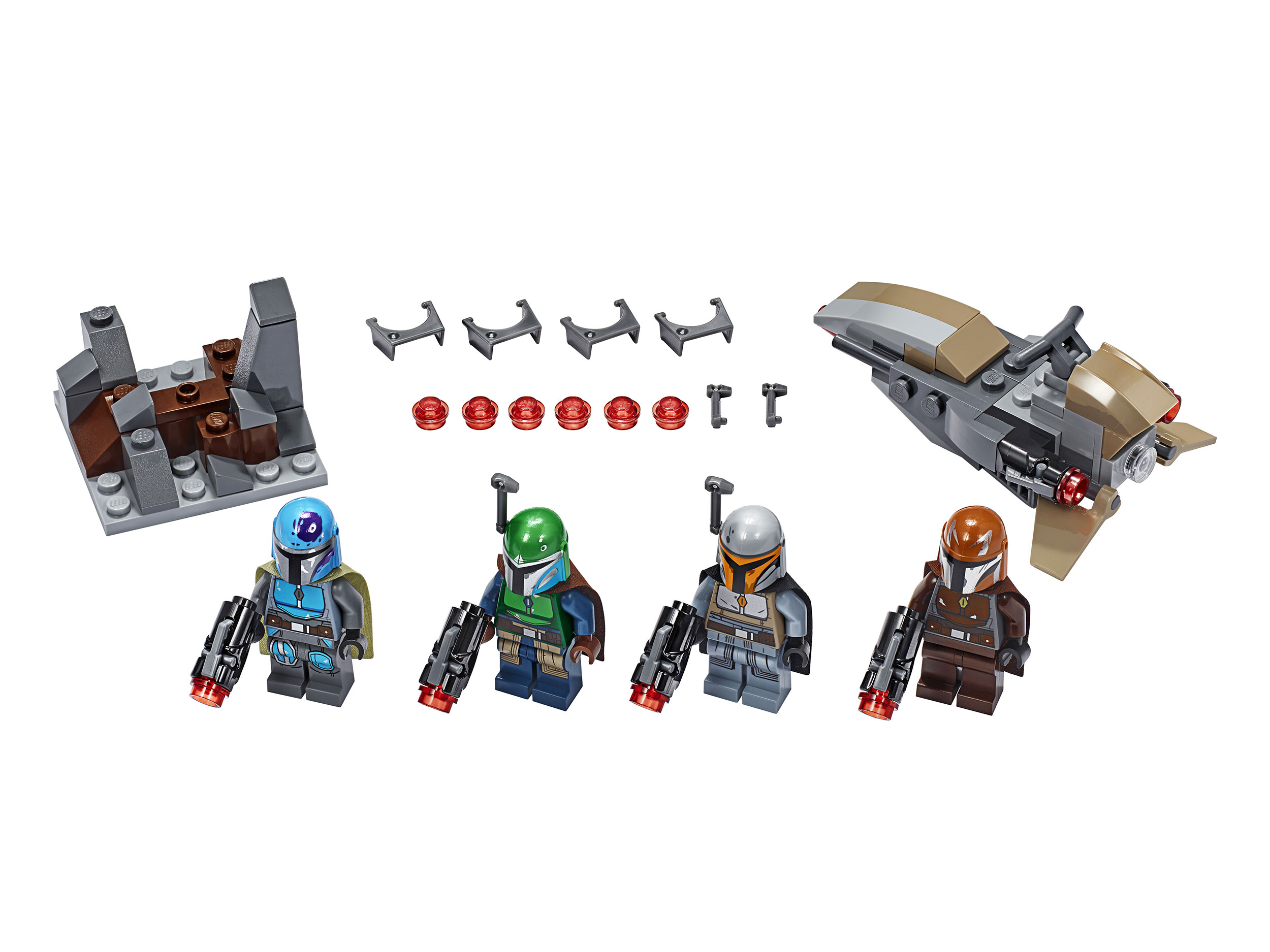 Конструктор LEGO Star Wars 75267 Боевой набор: мандалорцы Фото 3