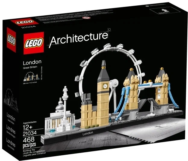 Конструктор LEGO Architecture Лондон - 21034 Фото 0