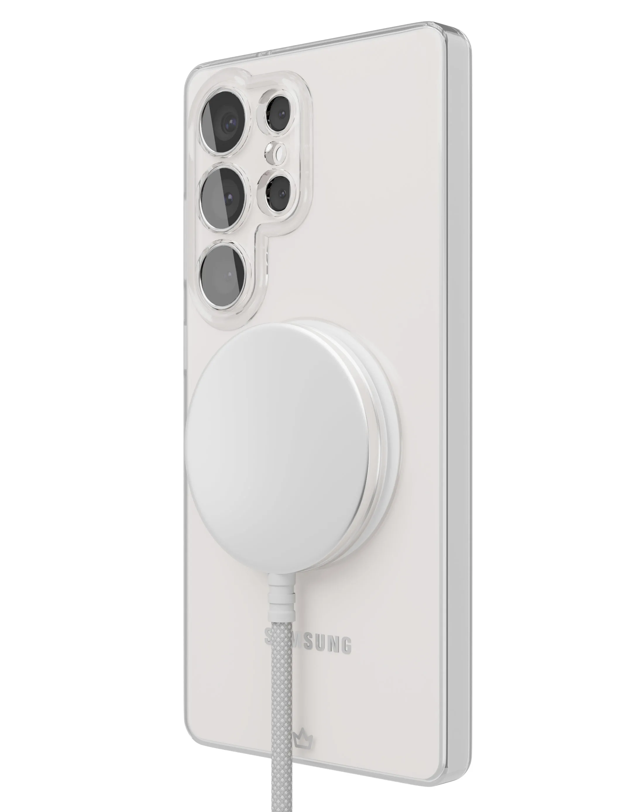 Чехол VLP Puro Case MagSafe для Samsung S25 Ultra, прозрачный (10521007) Фото 3