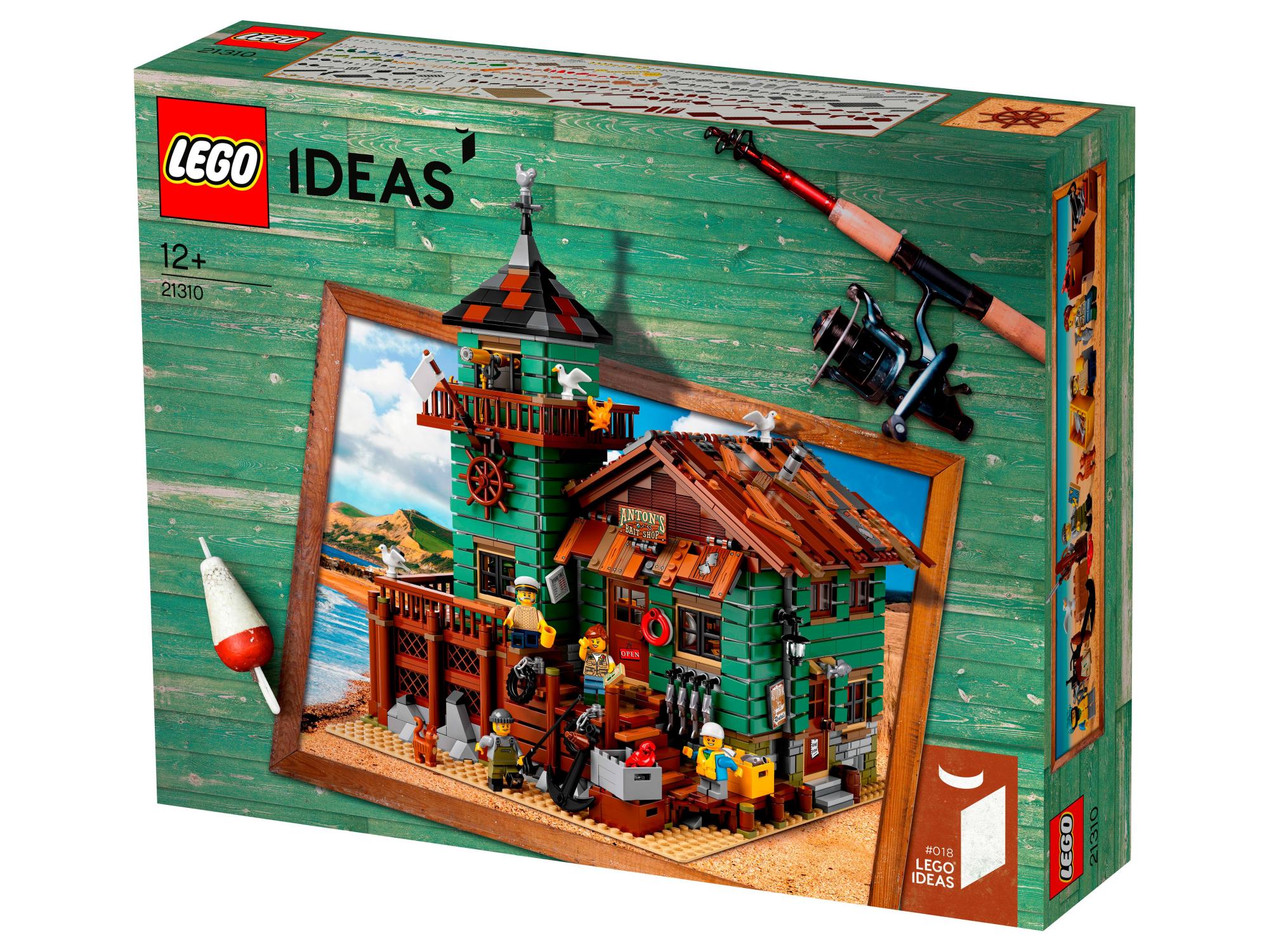 Конструктор LEGO Ideas 21310 Старый рыболовный магазин Фото 0