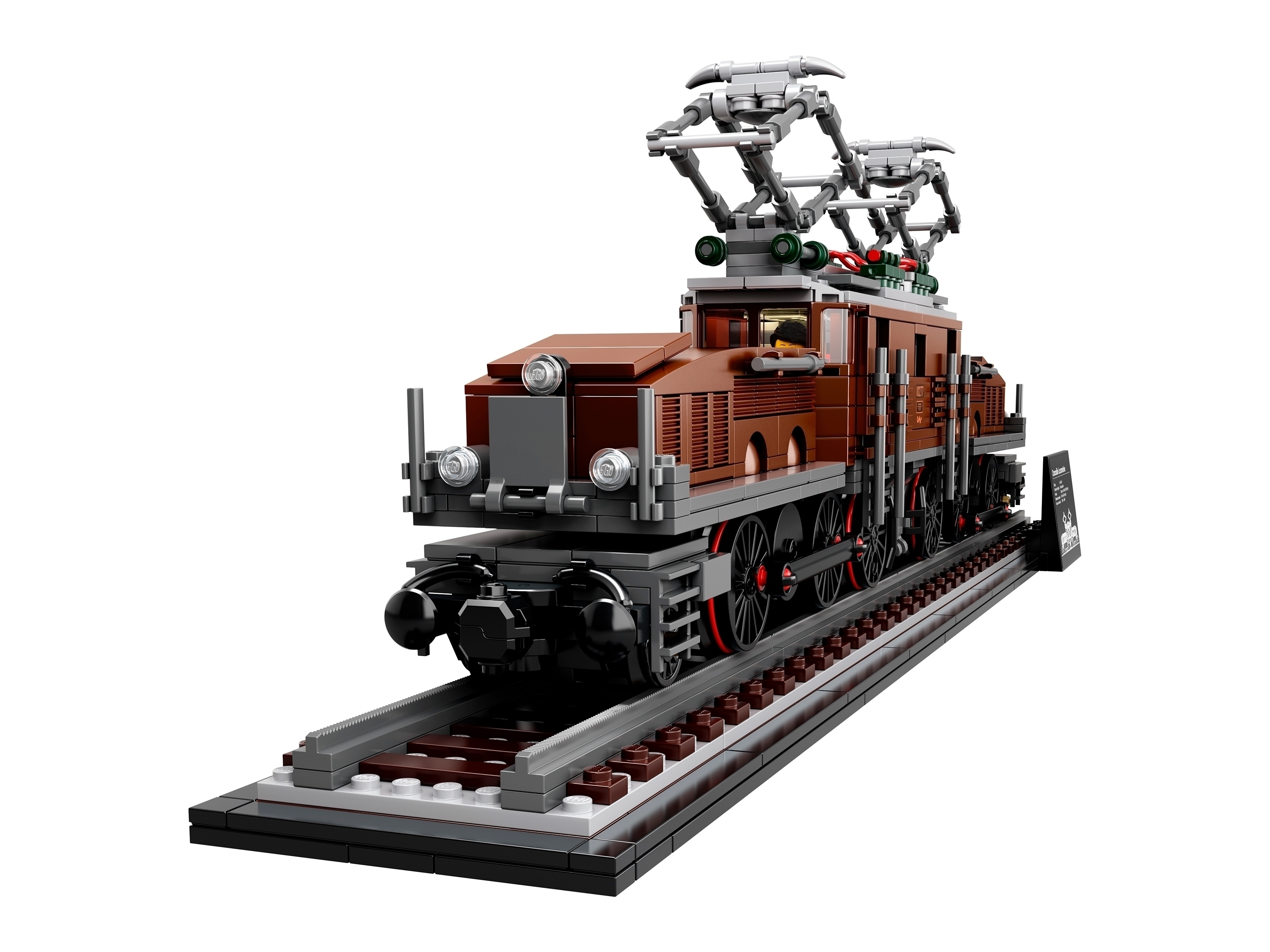 Конструктор LEGO Crocodile Locomotive (10277) Фото 8