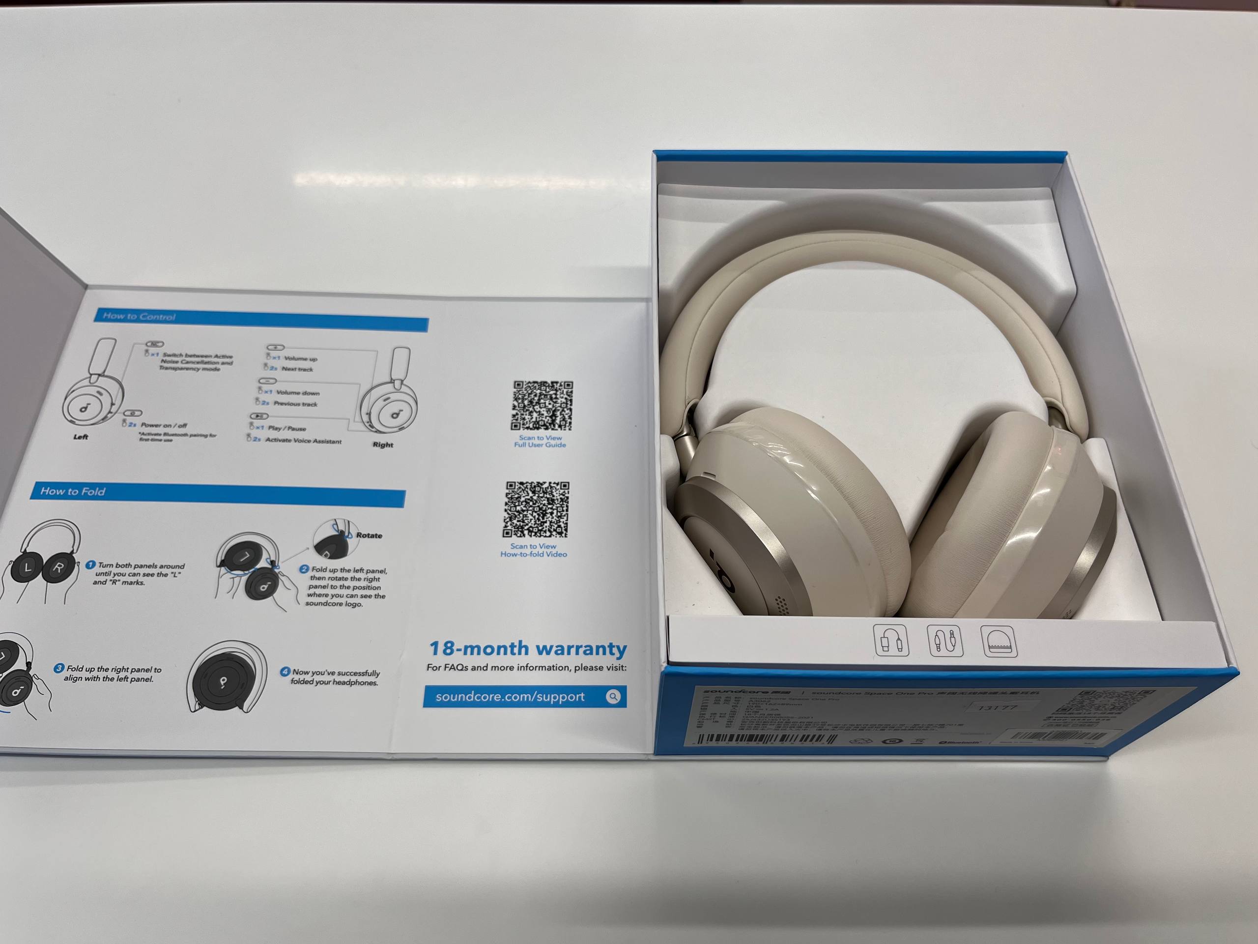 Anker Soundcore Space one Pro, белый Фото 2