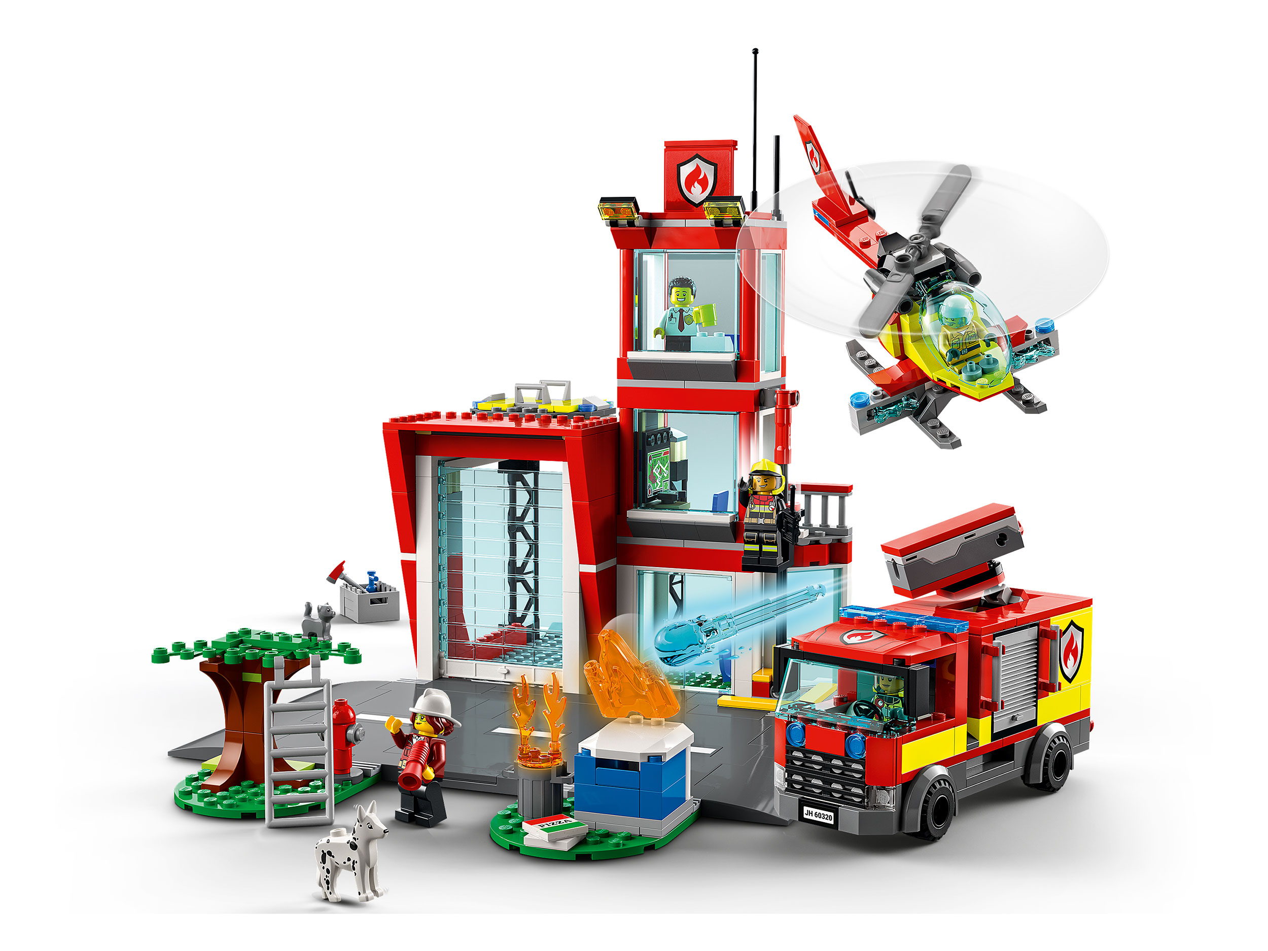 Конструктор LEGO City 60320 Пожарная часть Фото 3