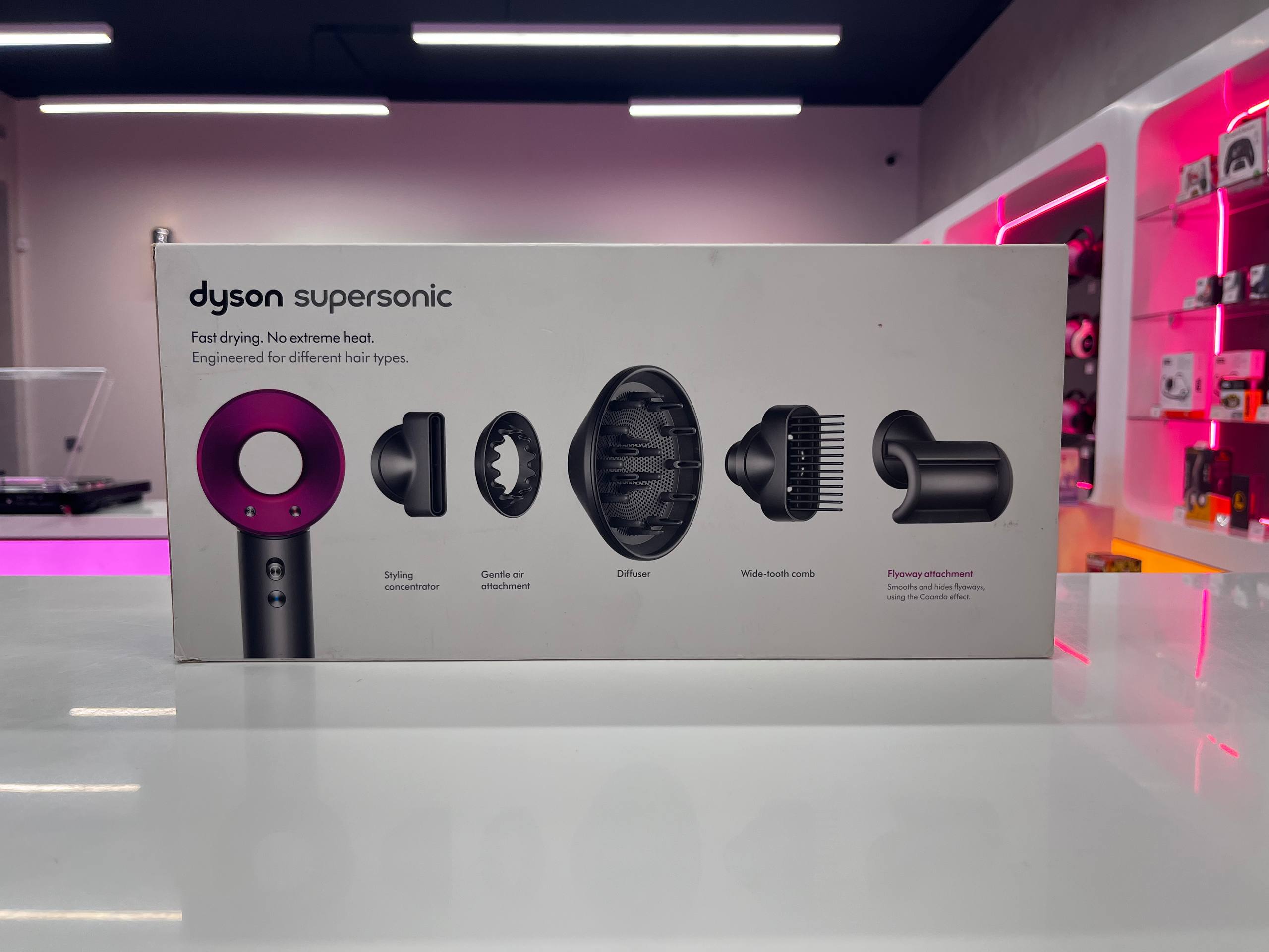 Dyson Supersonic HD07 (металл/фуксия) (EU) Фото 1