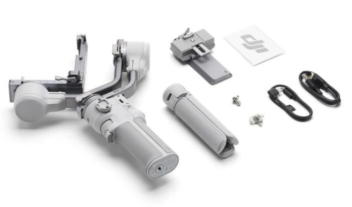 Электрический стабилизатор для зеркального фотоаппарата DJI RS 4 Mini, серый Фото 5