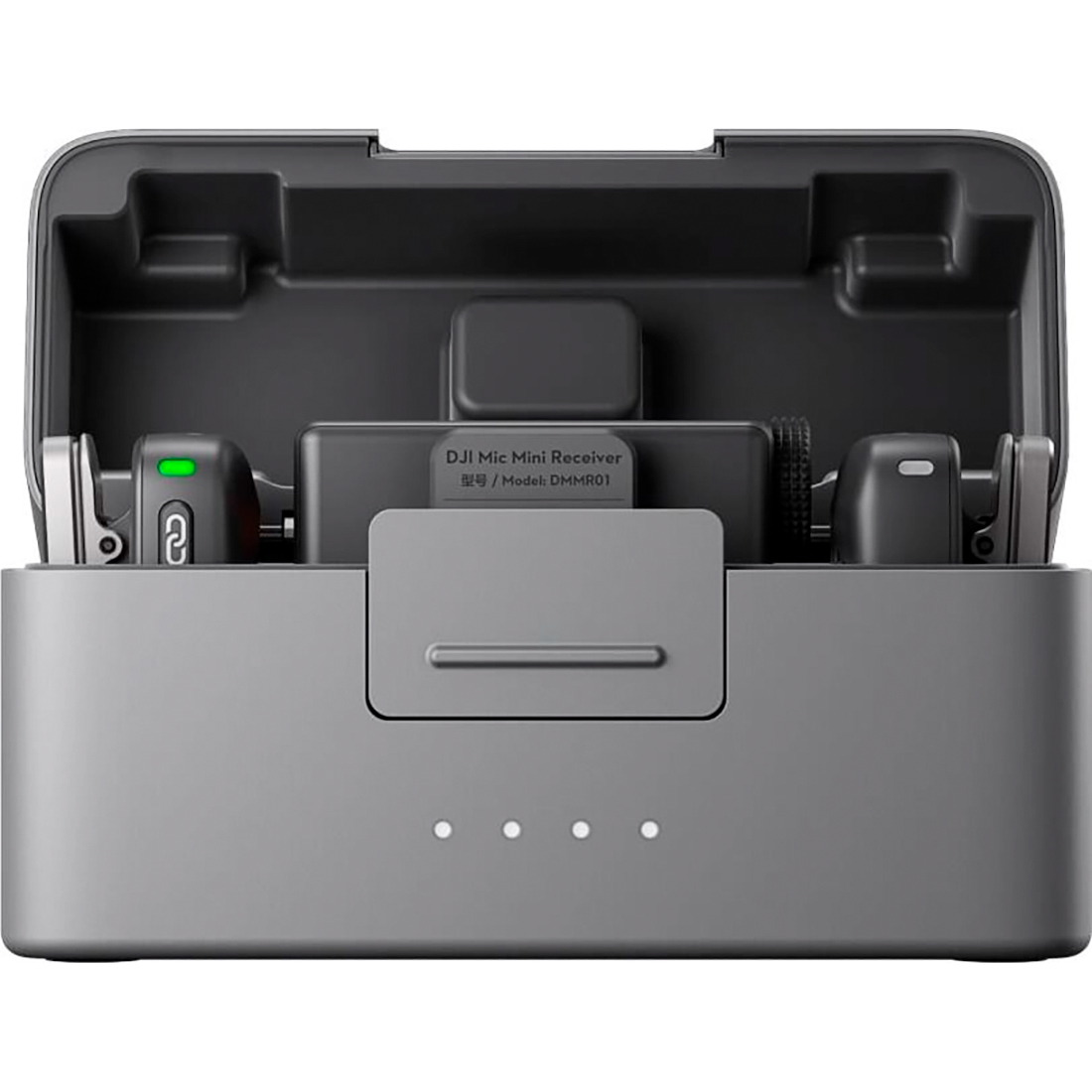 Комплект микрофонов DJI Mic mini (2 TX + 1 RX + зарядный кейс), черный