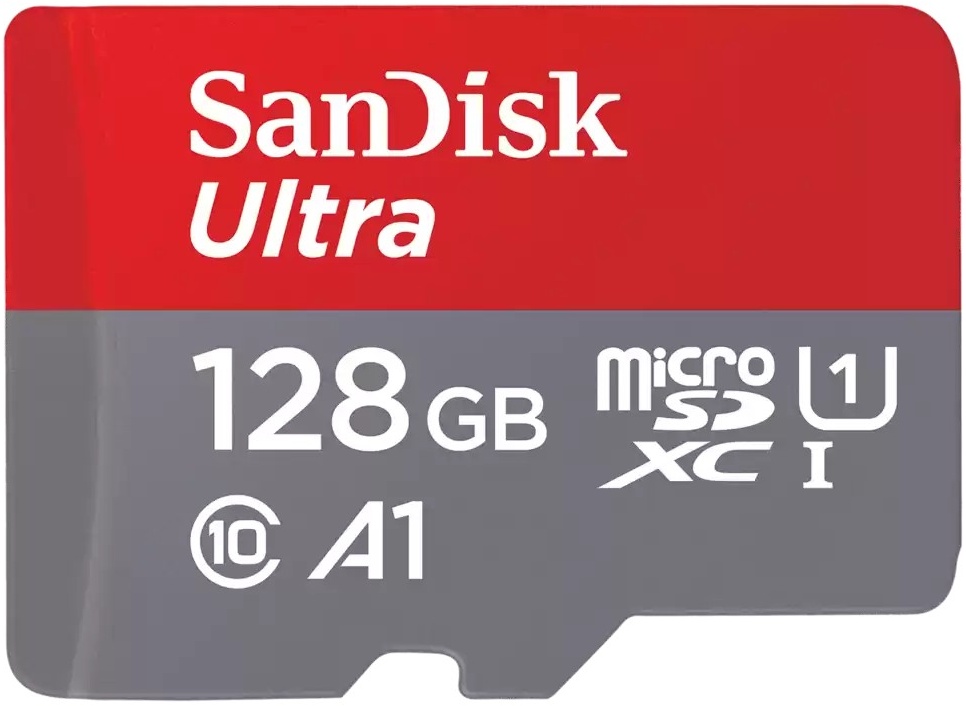 Карта памяти SanDisk Ultra microSDXC 128 ГБ, (SDSQUAB-128G-GN6MN) Фото 1