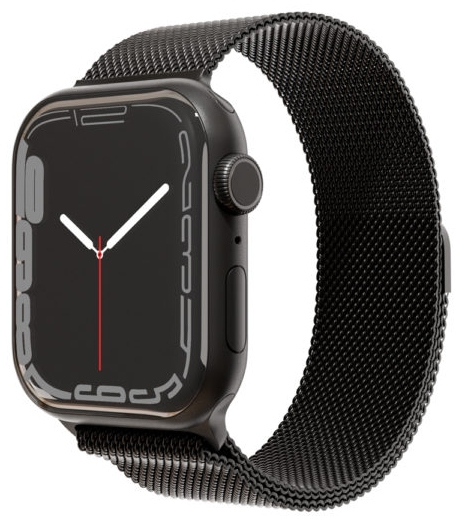 Ремешок VLP Milanese Band для Apple Watch 42/44/45mm, черный Фото 0