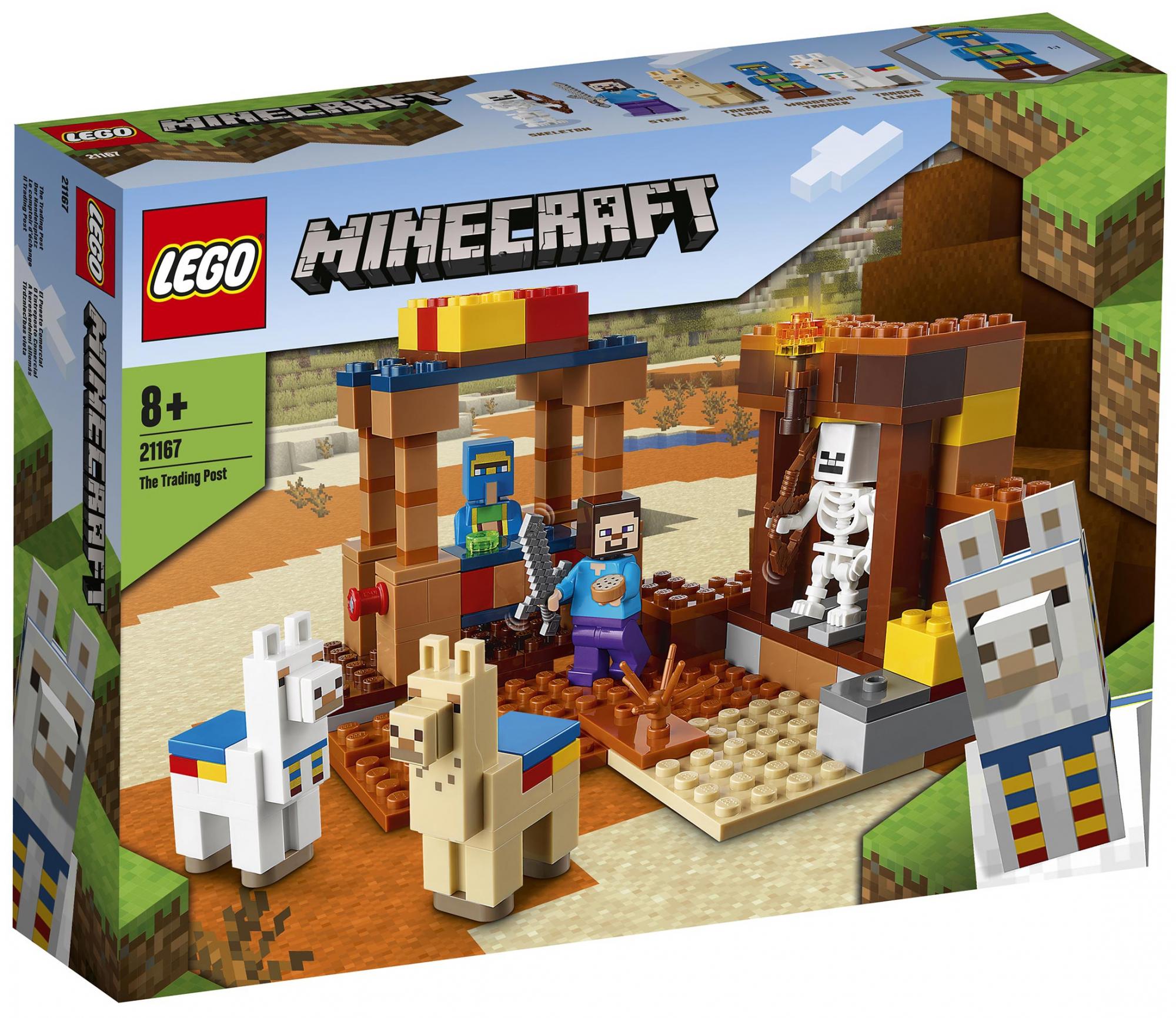 Конструктор LEGO Minecraft 21167 Торговый пост Фото 0