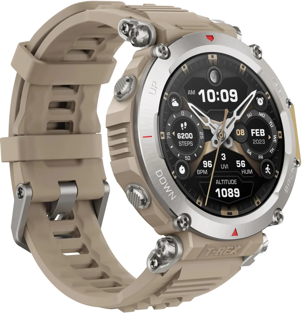 Смарт-часы Amazfit T-Rex Ultra, Sahara (A2142) Фото 3