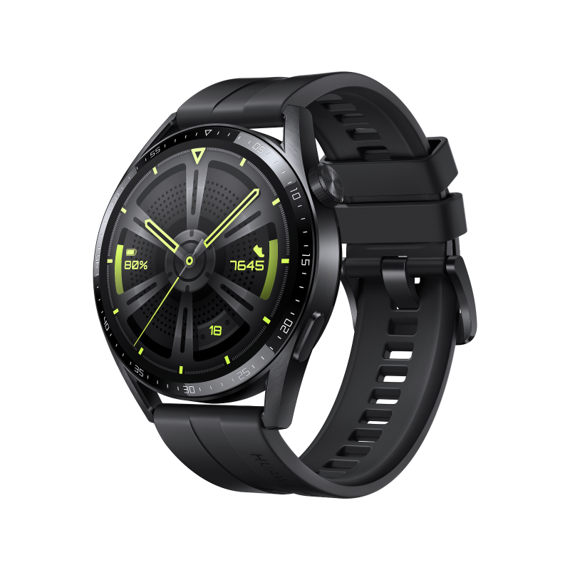 Смарт-часы  HUAWEI Watch GT 3 46 mm Active, черный Фото 4