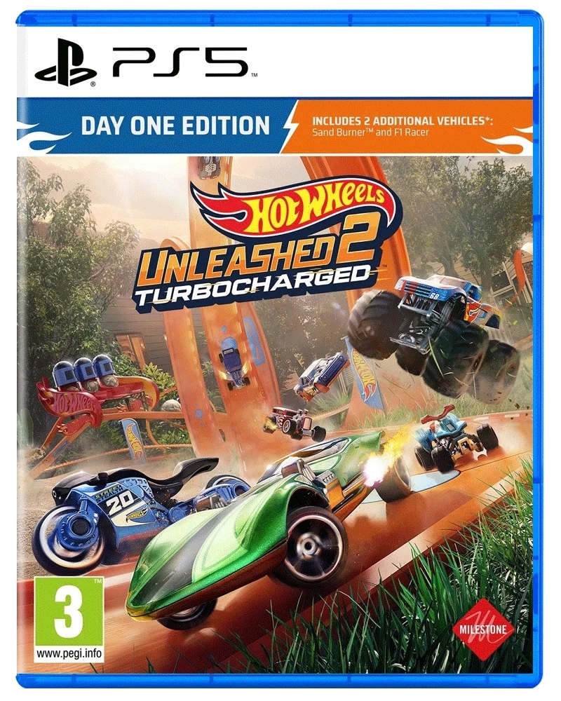 Игра Hot Wheels Unleashed 2 - Turbocharged Day One Edition для PS5 Фото 0