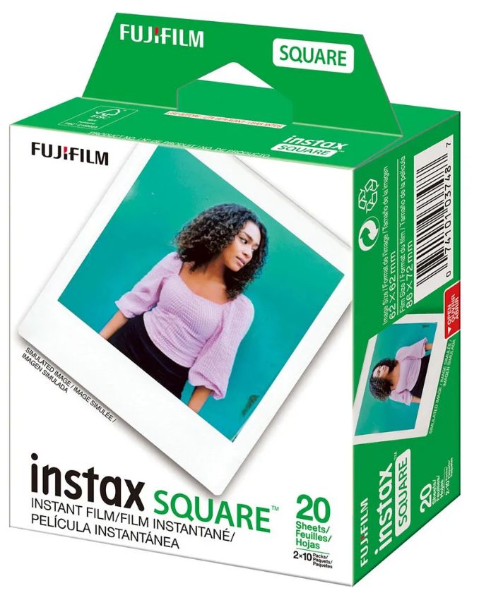 Картридж Fujifilm Instax Square Twin Pack (20 sheets) Фото 1