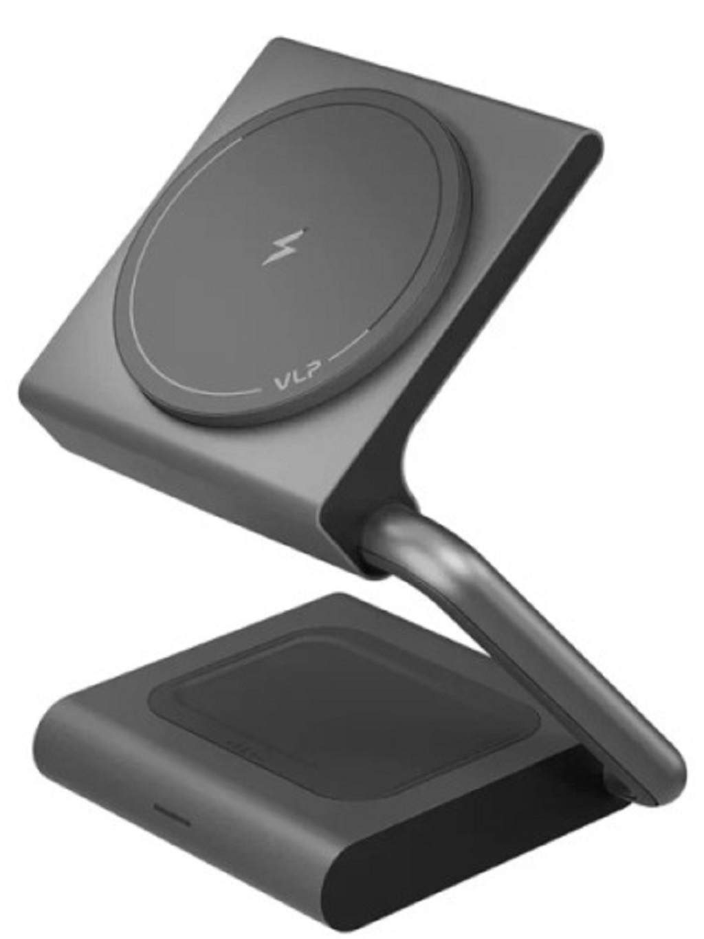 Беспроводное зарядное устройство VLP Zen Charger MagSafe для Apple, серый Фото 0