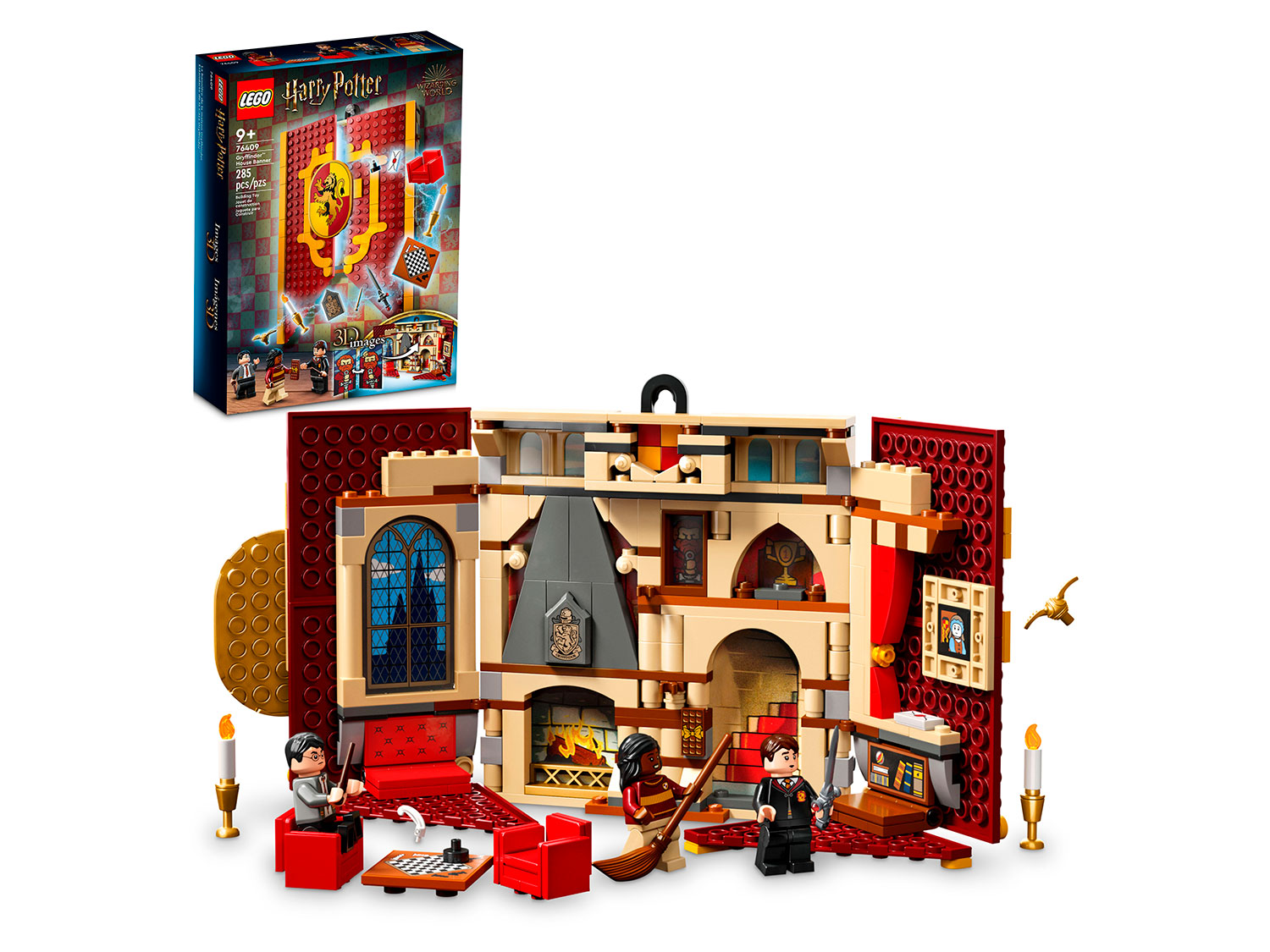 Конструктор LEGO Harry Potter 76409 Знамя факультета Гриффиндор Фото 1