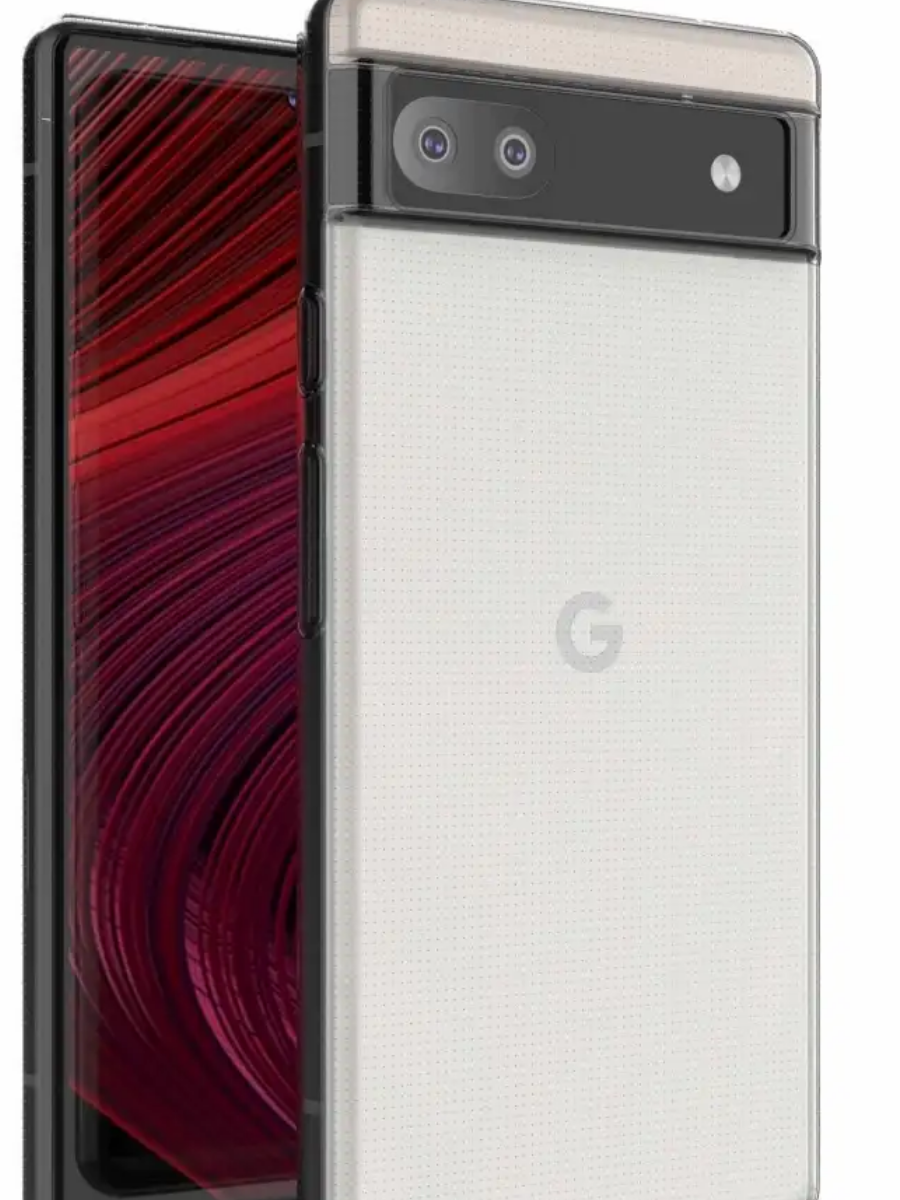 Силиконовый чехол для Pixel 6a, прозрачный Фото 0